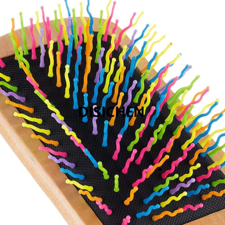 DISICHEN%201pcs%20Airbag%20Rainbow%20Wooden%20Cob%20for%20Hair%20Nylon%20Needle%20Massage%20Hairbrush%20Scalp%20Head%20Air%20Cushion%20Brush%20Salon%20Hair%20Styling%20Tool%20Hot%20Selling%20-%20Image%204