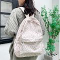 Fashion Large Capacity Women's Backpack Floral Pattern Waterproof School Bags Nylon Book Bag Students. 
