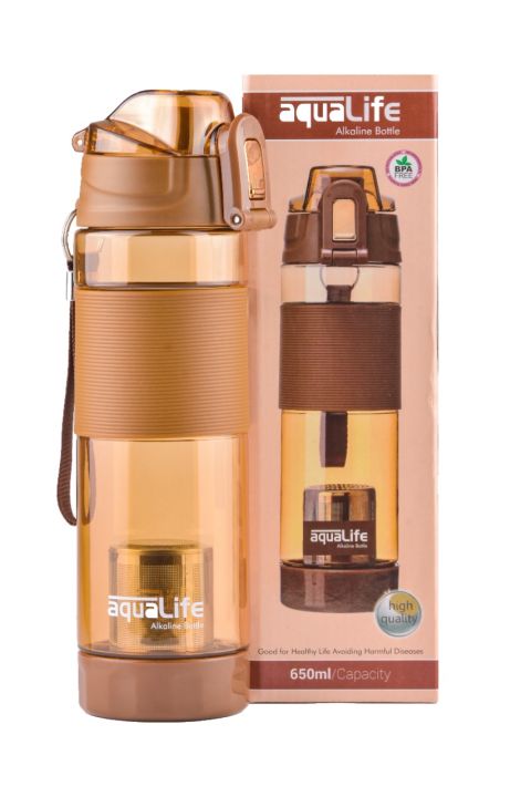 Alkaline Water Bottle (AQUALIFE) with Inbuilt Mineral