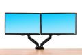 Dual Screen Desktop Mount: F160 Ps-Technology. 
