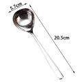 Stainless Steel Spoon Thicken Long Handle Soup Spoons For Hot Pot Scoops Home Kitchen Tableware Cooking Utensils. 