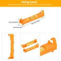 Mini Level Tool Set 4-In-1 Portable Small Bubble Level Magnetic Pocket Level T Level String Level Circular Level Suitable for Woodworking RV Camper Level Telescope Furniture Tripods Camera. 
