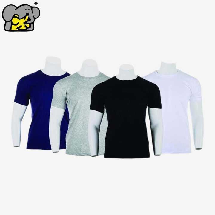 Shangrila%20100%25%20Cotton%20Pack%20Of%204%20T-Shirt%20For%20Men%20-%20Black%20%7C%20Blue%20%7CGrey%20%7C%20White%20%7C%20Fashion%20%7C%20T-Shirt%20For%20Men%20-%20Image%202