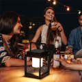 OUMERY Solar Light Outdoor USB Foldable Waterproof Camping Lantern Led Light Rechargeable Power Bank Portable Led Solar Lamp. 