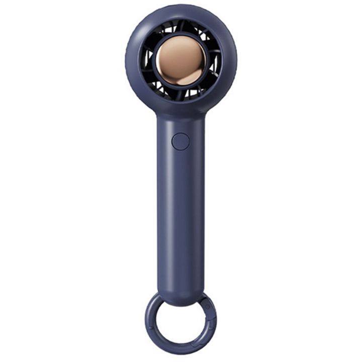 Mini Portable Fan, Small Handheld Fan with USB Rechargeable Battery, Personal Hand Fan for Indoor Outdoor Dark Blue