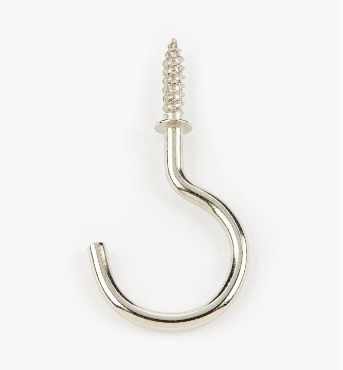 10%20pc%20-%20Cup%20Metal%20Hook%20for%20hanging%20on%20walls%20-%20Corrosion%20Resistant%20Screw%20in%20(Pack%20of%2010)%20Silver%20-%20Image%204
