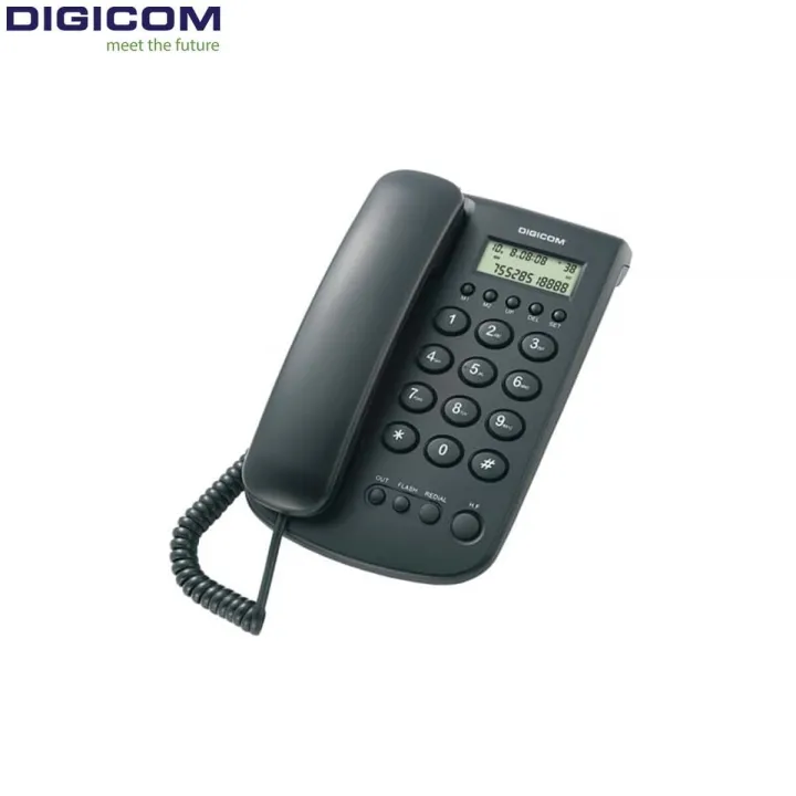 Digicom DG-G21 | 13 Digits Caller ID | Analouge Telephone With Direct ...
