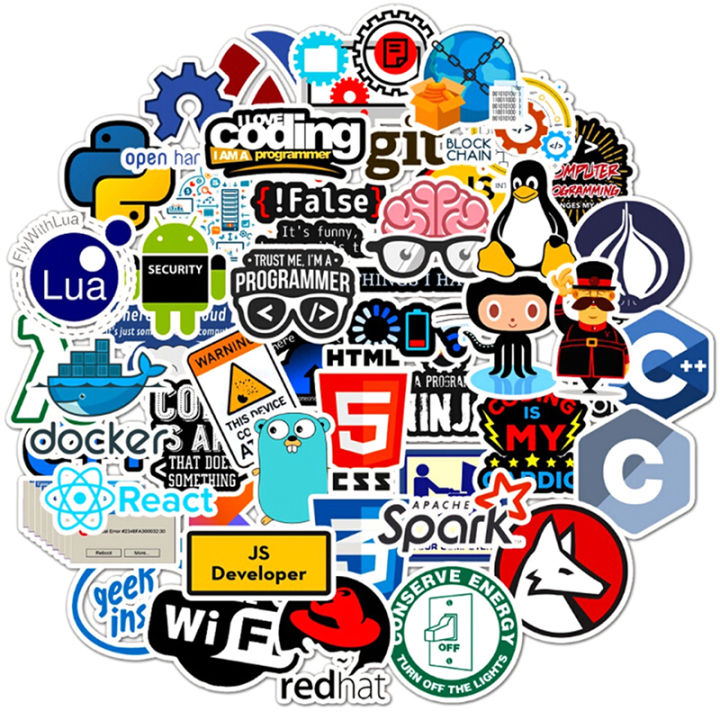 50Pcs%20Internet%20Java%20Stickers%20Programmer%20DIY%20Suitcase%20Laptop%20Guitar%20Car%20Decals%20Fullhouse%20-%20Image%204