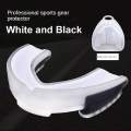 Sports Mouthguard-EVA Professional Tooth Protection Signal Side Teeth Protector Mouthguard for Basketball Football Sports Taekwondo Sanda Boxing. 