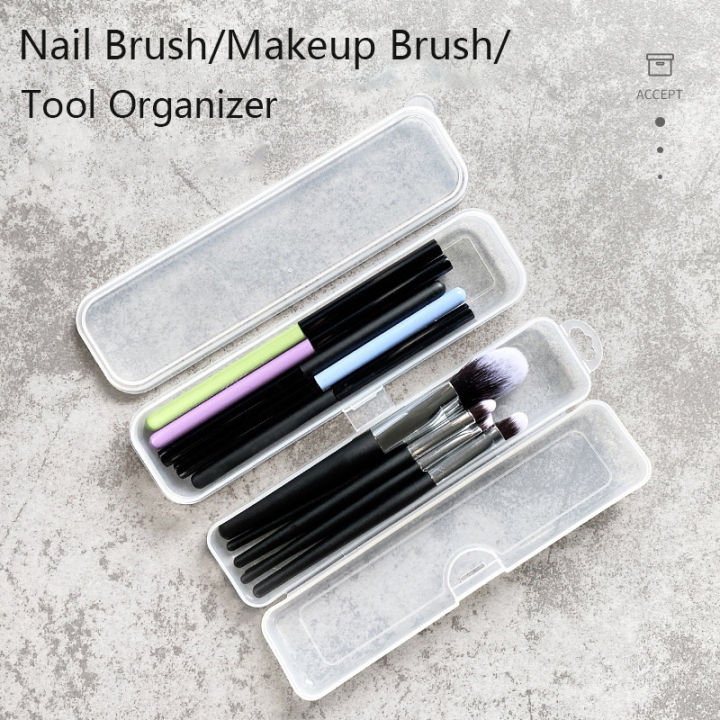 1Pc%20Transparent%20Rectangle%20Nails%20Brush%20Storage%20Box%20Buffer%20File%20Nail%20Art%20Rhinestones%20Decorations%20Nail%20Art%20Equipment%20Tools%20Case%20JIJIN%20-%20Image%204