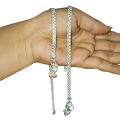 No.38 Silver Classic Design Pauju / Anklet For Women, 2.06 Tola. 