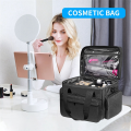 OUMERY Detachable and Separable Double Cosmetic Bag to Store Cosmetics and Hair Care Products Multifunctional Cosmetic Bag. 