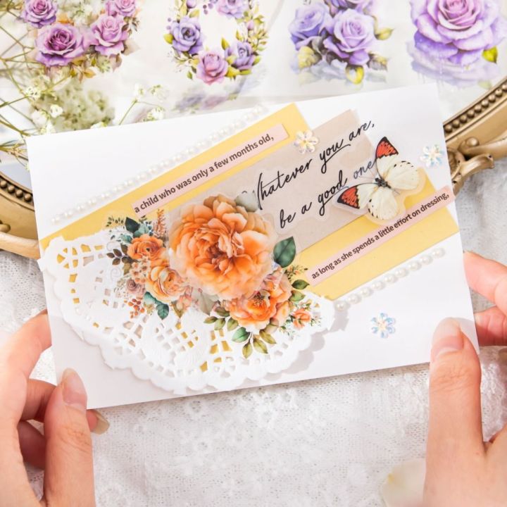 DIY%20Mr.Paper%20PET%20Washi%20Tape%20Journal%20Plant%20Flower%20Lovers%20Decorative%20Tape%20Vintage%20Scrapbooking%20Masking%20Tape%20-%20Image%202