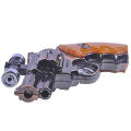 Mini Gun  Shape Wing Proof Refillable Gas Lighter With Laser Pointer. 