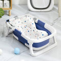 Foldable Bathtub For Baby Portable Baby Bathtub Bathmat Bath Tub Set. 