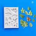 Leaves Silicone Mould Mold Gummies Candy Cake Decorations Fondant Mold Podazz. 