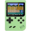 Retro Portable Mini Handheld Video Game Console 8 Bit 3.0 Inch Color LCD Kids Color Game Player Built in 500 Games Support TV Connection(Yellow). 