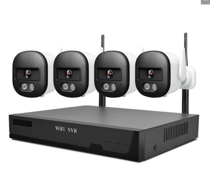 Ultra HD 4 Channel WiFi Network Video Recorder Set