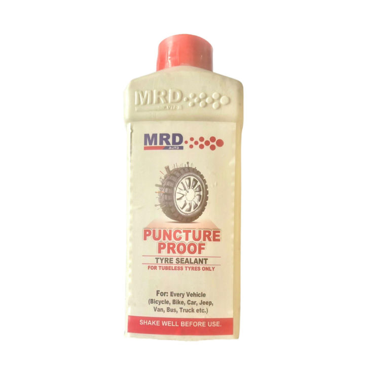 MRD Tubeless Tyre Sealant | (1000 ML) Anti Puncture Liquid | for Bike | Fast Puncture Solution 1 Litre