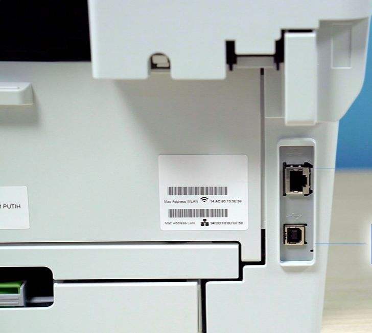 Brother DCP-B7620DW 3-in-1 Mono Laser Printer (Print, Copy, Scan) Automatic Double-Sided Printing White