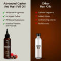 Bombay Shaving Company Anti Hair Fall Oil with Castor and Root Biotech Technology- Reduces Hair Fall in 8 Weeks (100 ml). 