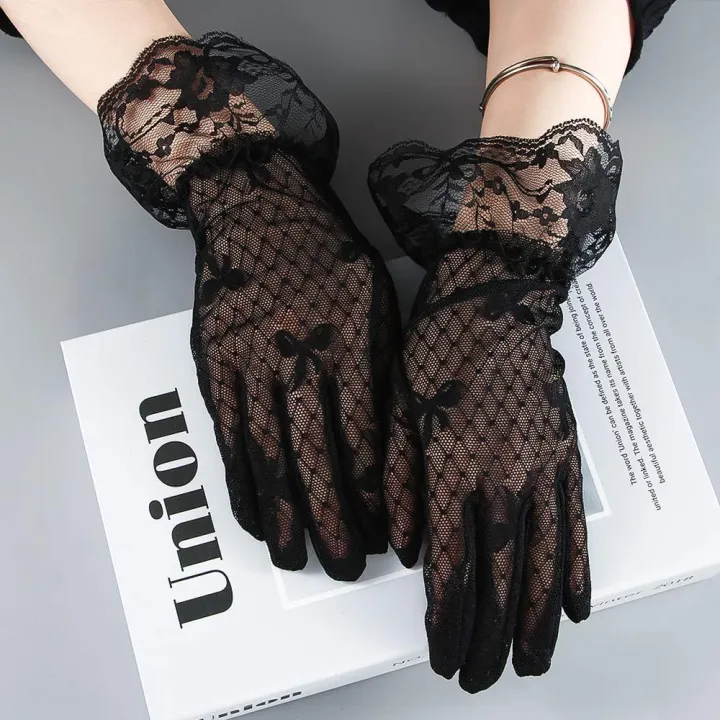 Summer%20Wedding%20Full%20Finger%20Lace%20Bow%20Driving%20Black%20White%20Bridal%20Gloves%20Mesh%20Gloves%20Lace%20Gloves%20Tulle%20Mittens%20-%20Image%208