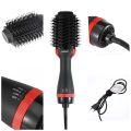 Hot Air Brush, 3 IN 1 Hair Dryer and Volumizer Styler Straightening Comb Negative Ion Portable Hair Blow Dryer Brush. 