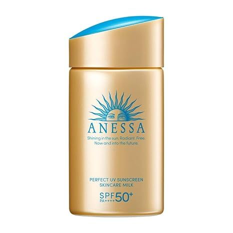 ANESSA Perfect UV Sunscreen Skincare Milk SPF50+ PA++++ (60ml) – Long-Lasting Sun Protection