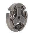 Durable Aluminum Alloy Clutch Replacement Dark Silver Compact String Trimmer Parts Easy to Install Brushcutter Parts for CS370 CS400 CS440 CS450 CS400F CS370F. 