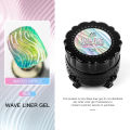 AS 15ml 3D Wave Liner Gel Nail Polish Semi Permanent UV Gel For DIY Painting Drawing Manicure Varnish Nail Art Liner Gel. 