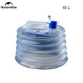 Naturehike Folding Collapsible Water Bucket With Tap For Picnic Hiking Trekking Camping Fishing. 