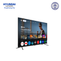 Hyundai 65 Inch QLED 4K UHD Smart Android Google TV (65HYGTVQL4K-SMART) | Dolby Audio | Android 14 | 2GB RAM + 64GB Storage | Bluetooth 5.1 | Frameless Design. 