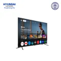 Hyundai 65 Inch QLED 4K UHD Smart Android Google TV (65HYGTVQL4K-SMART) | Dolby Audio | Android 14 | 2GB RAM + 64GB Storage | Bluetooth 5.1 | Frameless Design. 