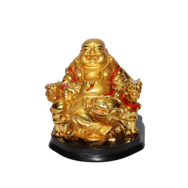 Laughing Buddha Statue - 3"