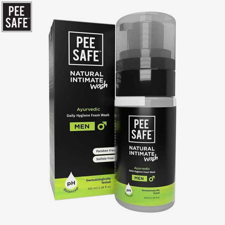 Pee Safe Natural Intimate Wash For Men With Ayurveda Extracts - 100 Ml