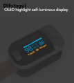 Difutagui 【2025 Version】 KIUZOU Finger Pulse Oximeter SPO2 PR PI RR Blood Oxygen Saturation Meter Heart Rate Monitor OLED Oximetro De Dedo. 