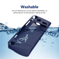 For Ally Handheld Game Console All-Inclusive Silicone Protective Case Handheld Anti- Protective Case,Black Easy Install. 