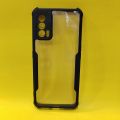 Realme X7 Clear Transparent Soft Rubber Bumper  Cover Case -Non Yellowing. 