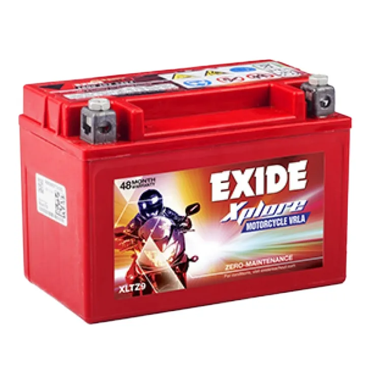 Exide XLTZ9 Battery Ah Xplore (NS 200, Duke,Royal Enfield,VR,AS
