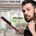 Difutagui Hair quality scalp press electric - suitable for all reducing 2025 New 2025 frizz and static brush - 2 piece premium wooden brush set. 