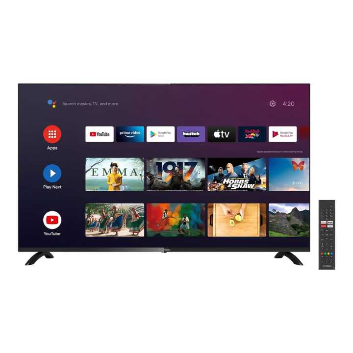 HYUNDAI 43 Inch WebOS Ultra HD 4K UHD Smart TV | Black Color | Dolby Sound | 3 Years Warranty