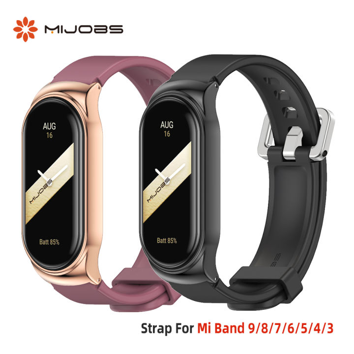 Strap For Mi Band 9 8 7 6 5 4 3 Silicone Wristband for Mi Band 9 ...