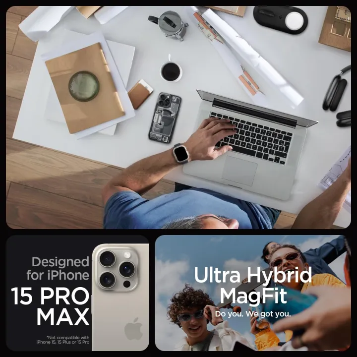 Spigen%20Ultra%20Hybrid%20Magfit%20Back%20Cover%20Case%20Compatible%20with%20iPhone%2015%20Pro%20Max%20(TPU%20+%20Poly%20Carbonate%20%7C%20Zero%20One)%20-%20Image%202