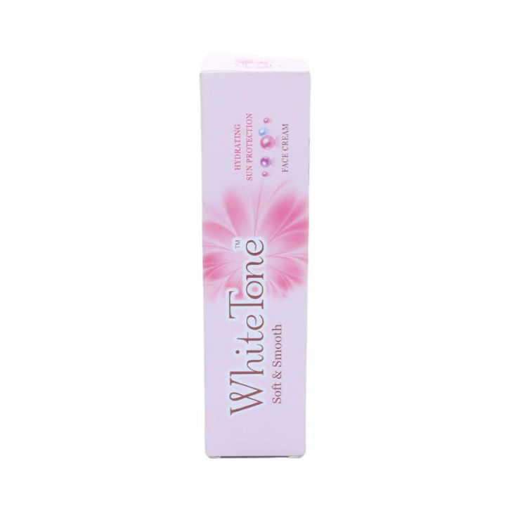 White Tone Soft & Smooth Face CreamHydrating Sun Protection - 50G