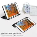 New iPad Pro 11 inch 2020 Smart Case with Pencil Holder - Trifold Stand with Shockproof - Black. 