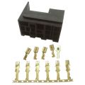 For Car Rv Yacht Relay & 3 Fuse Base Kit - 4, 5 Pin & Flasher Relays Ato Fuses Holder Socket Box. 