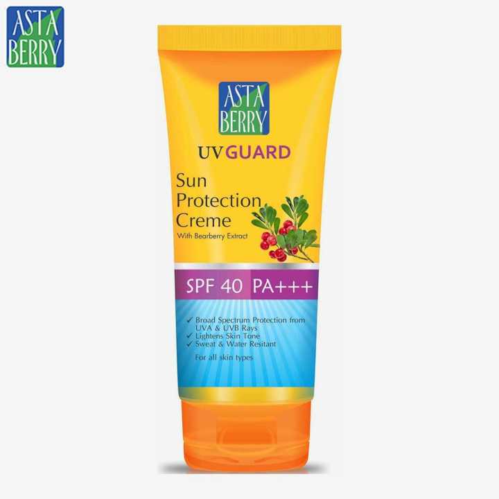 Astaberry UV GUARD Sun Protection Creme SPF 40PA+++ (With Bearybear Extract)