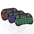 Wireless Mini Keyboard with Touchpad – Rechargeable 2.4GHz Handheld Remote Keyboard for Smart TV, Android TV Box, PC, Laptop | Backlit Portable Air Mouse Combo. 
