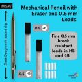 Mechanical Pencil with Eraser 0.5mm. 