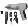 NAMUNY 120W Cordless Air Blower Handheld Portable Air Duster Mini 9000Pa Wireless Car Vacuum Cleaner Cyclonic Suction Home A. 